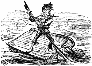 At Sea with his Story