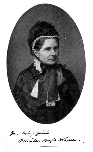 Priscilla Bright McLaren (Signed: "Your loving friend
Priscilla Bright McLaren.")