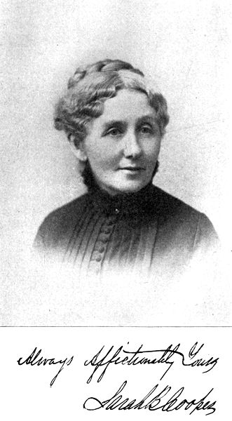 Sarah B. Cooper (Signed: "Always Affectionately Yours,
Sarah B Cooper")