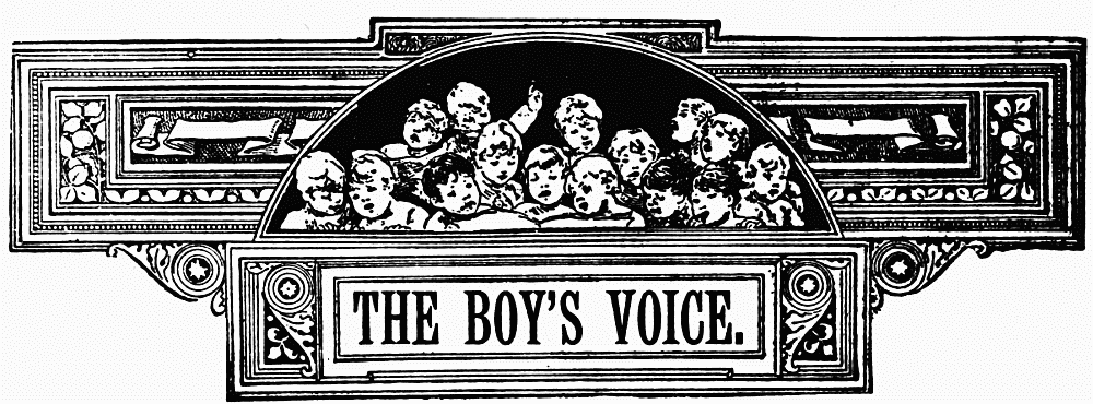 THE BOY'S VOICE.