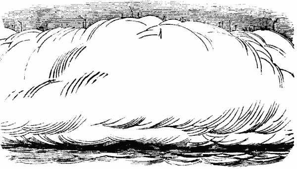 sketch of smoke cloud.