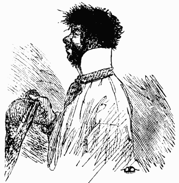 All round my neck I vears the shirt
collar,