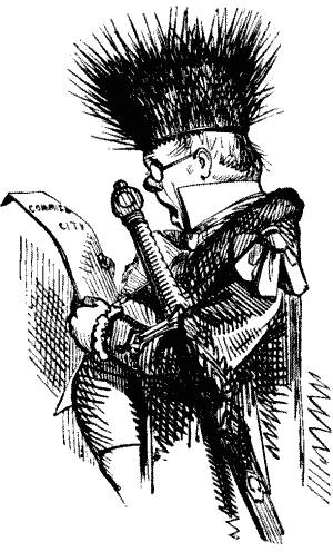 Man reading Aldermanic scroll