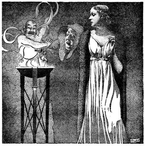 "She imparted to me those terrible secrets of the Black
Arts which were deep in her soul."