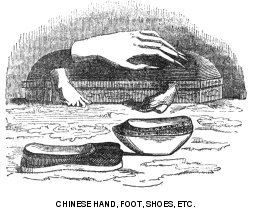 Chinese Hand, Foot, Shoes, &c