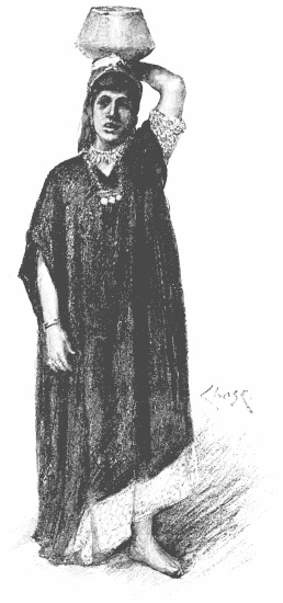 AN EGYPTIAN WOMAN From a photograph by Abdullah Frres, Cairo