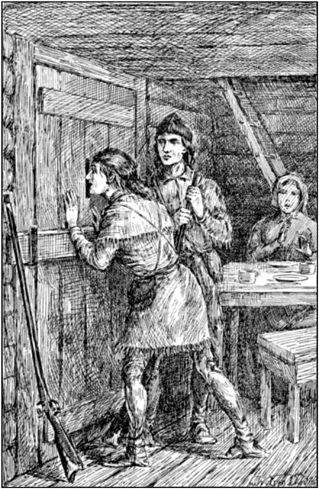 Frontis: In a twinkling I was by his side...