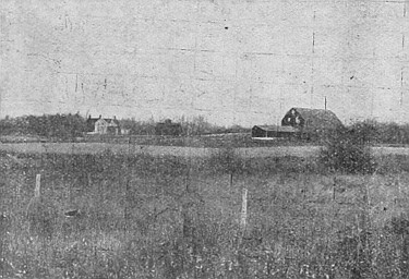 One of the comfortable homes in Western Canada, showing
splendid surrounding of trees.