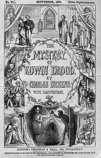 An Original Wrapper of “Edwin Drood” Designed by
Charles Allston Collins.  (By permission of Messrs. Chapman &
Hall)