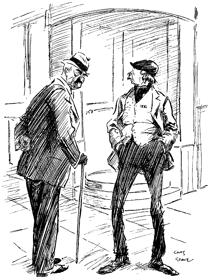 Retired Major (to mendicant...)
