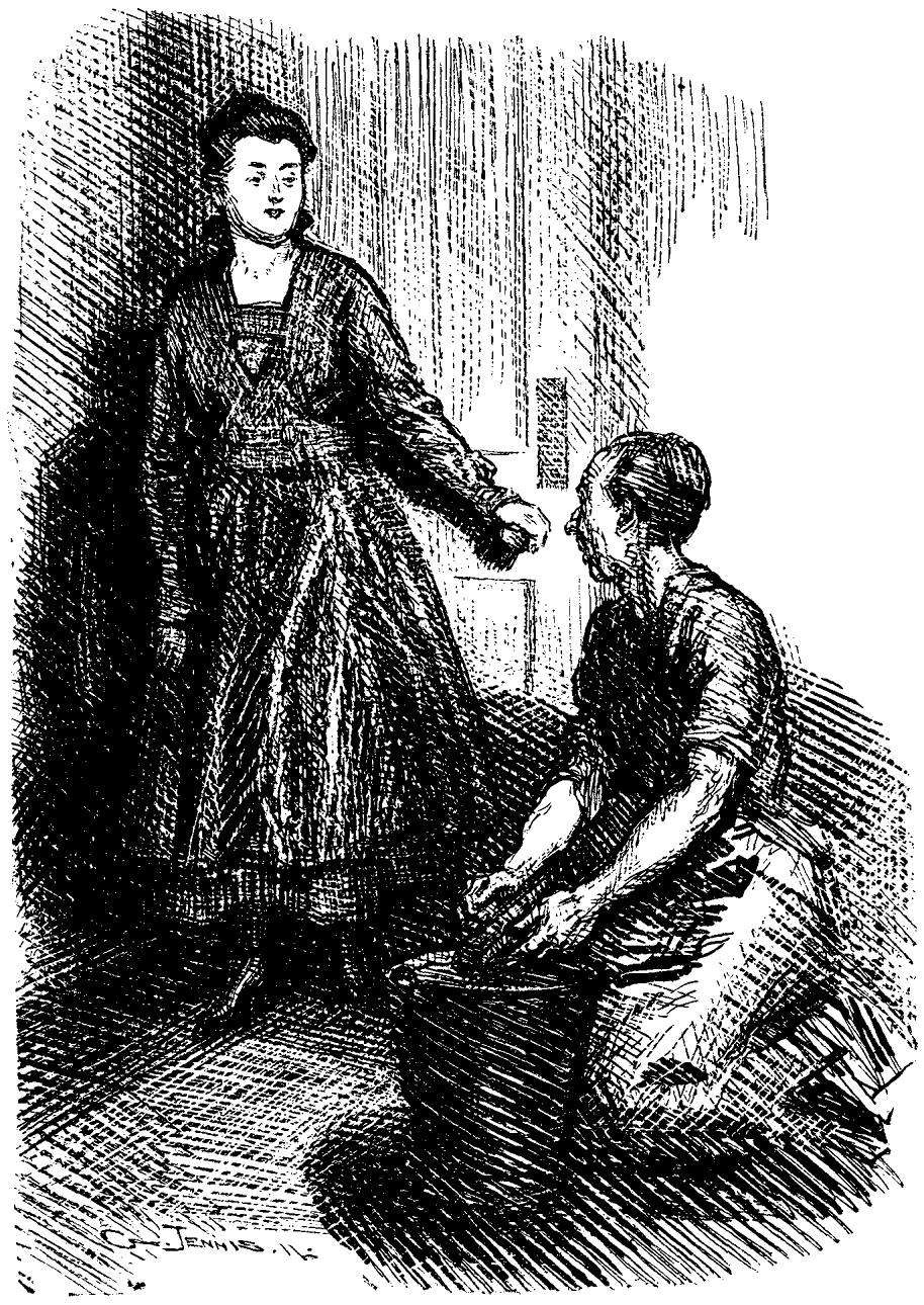 Charwoman. 'Please, Mum...'
