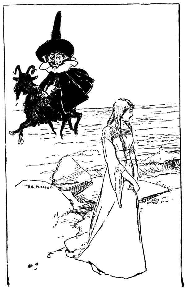 "WHEN THE MAGICIAN SAW SWANHILD HE WAS MUCH
DELIGHTED"