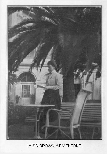 Miss Brown at Mentone