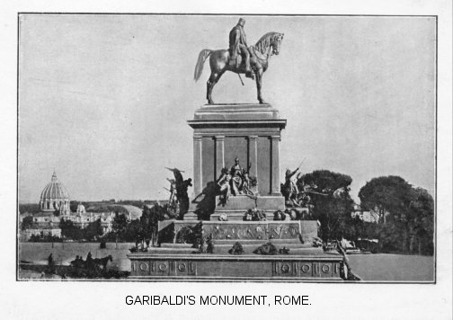 Garibaldi’s Monument, Rome