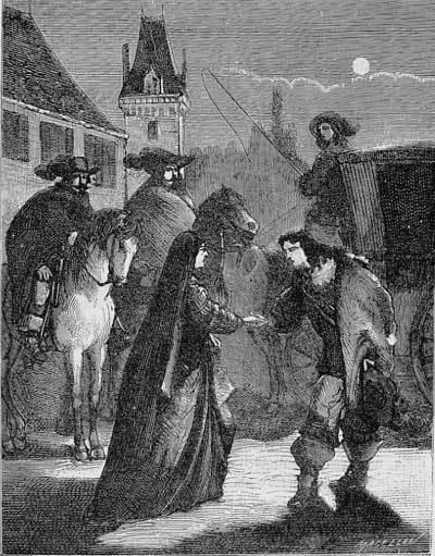 Entrevue de Louis XIII et de Marie de Mdicis.