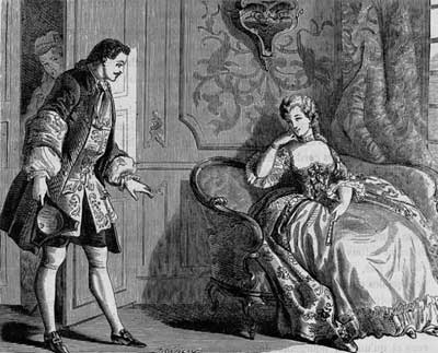 La duchesse de Chevreuse reut un messager mystrieux.