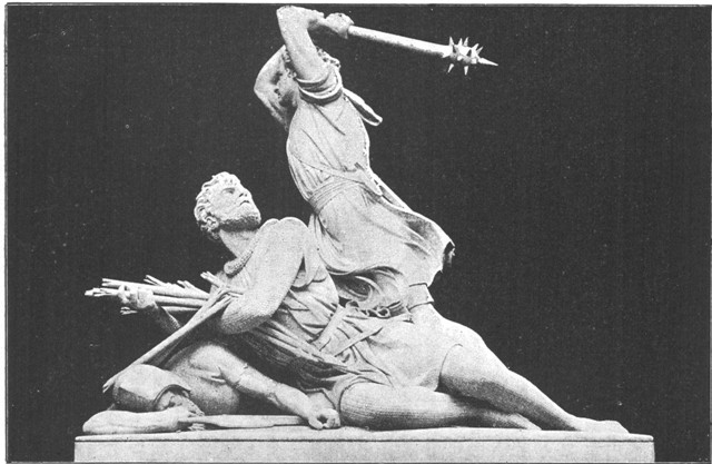 Winkelried's monument at Stanz (From photograph by
Appenzeller, Zurich.)
