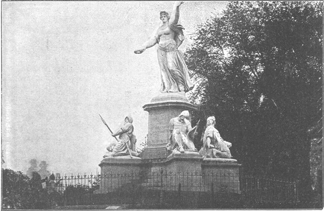 St. Jacques Monument, Basel, by Schlöth. (From
Photograph by Appenzeller, Zurich.)