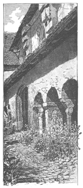INNER COURT OF THE ABBEY OF OUR LADY. LUTH CHAPTER OF
ZURICH.