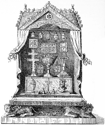 1794 révolution Huy Belgique- vider église St. Pierre pour mettre fourrages