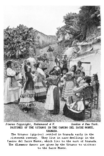 Pastimes of the Gitanos in the Camino Del Sacre Monte, Granada