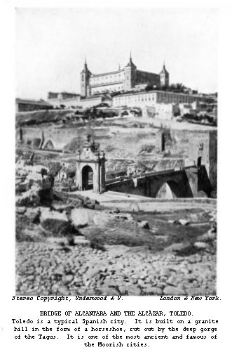Bridge of Alcantara and the Alcázar, Toledo