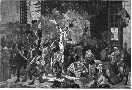 THE CONQUERORS OF THE BASTILLE.

(From the Painting by François Flaming.)
