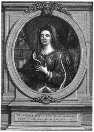 MADAME DE MAINTENON.

(From an old Print.)