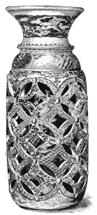 Fig. 125.—Karatsu Vase. Reticulated Buff Crackle. (J. F.
Sutton Coll.)