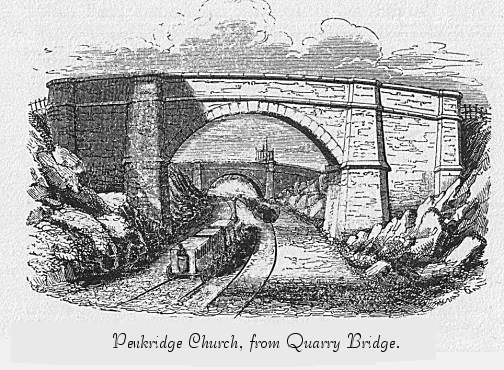 Penkridge Church from Quarry Bridge