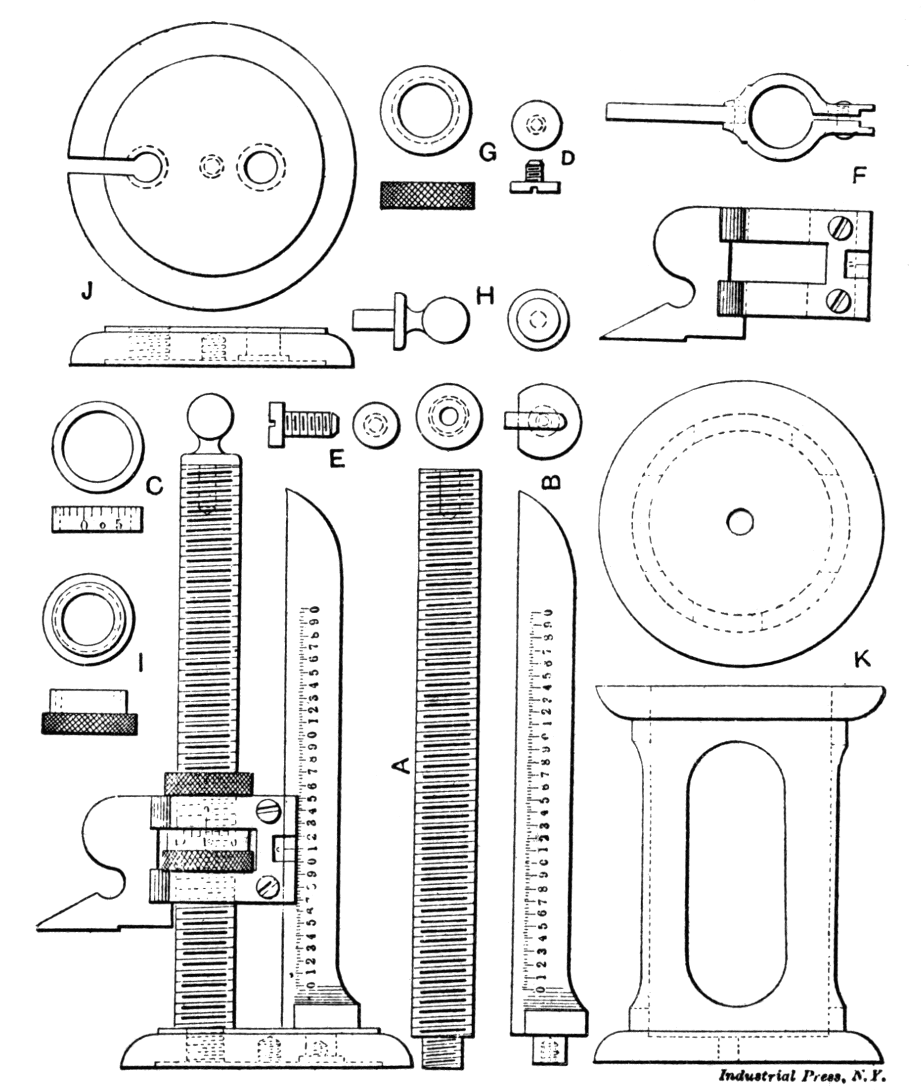 Fig. 28. Micrometer Surface and Height Gage