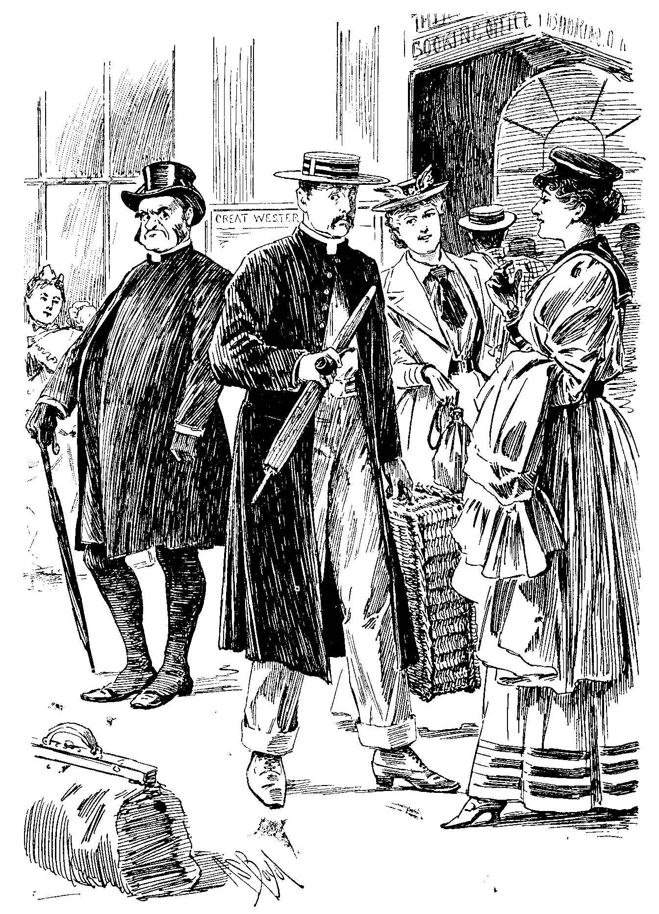 A SKETCH AT PADDINGTON.