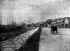 Straße in Kobe.