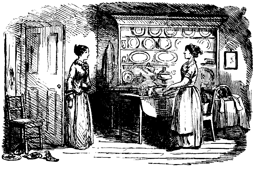 Cook speaking to har mistress.