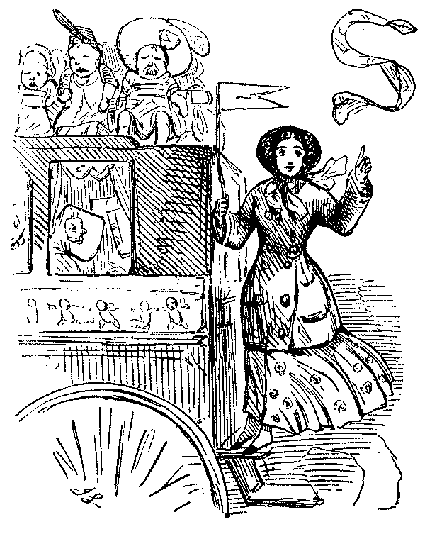 Conductoress with  bus full of infants.