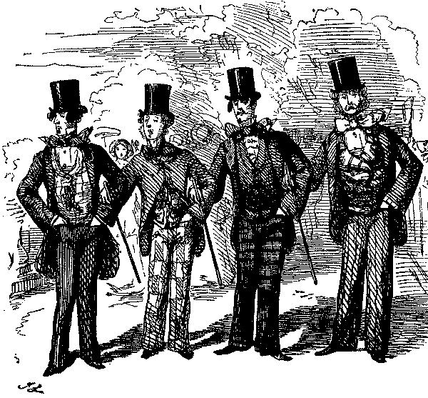 Group of smartly dressed men.