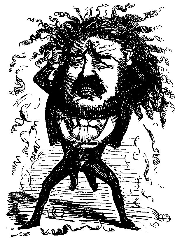 caricature of Jullien.