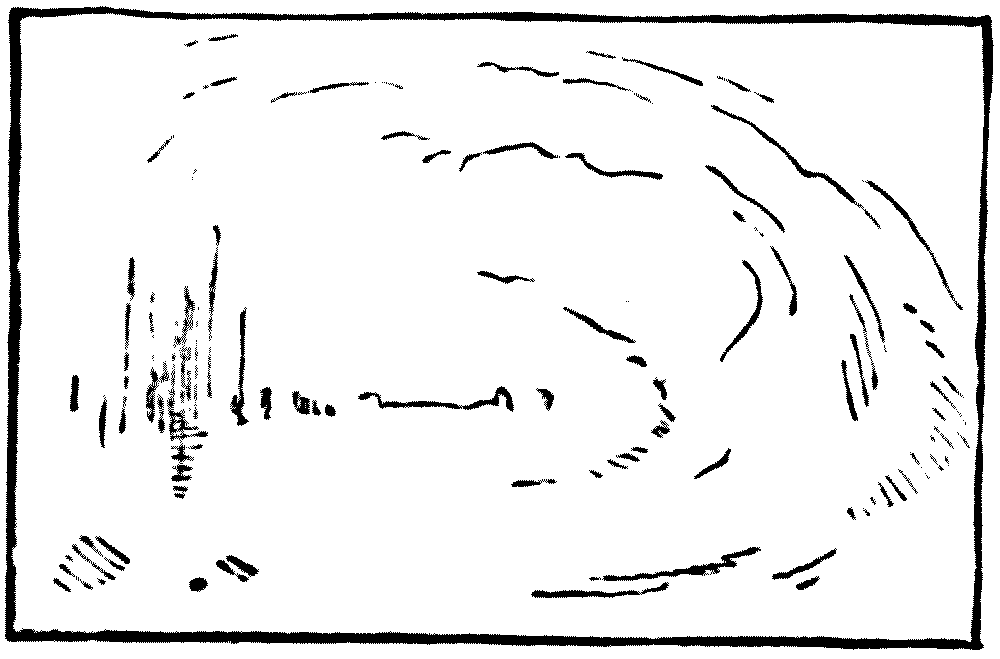 Signed sketch by J. M. W. Turner, R.A.