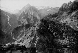 ORAMAR.

Looking northward across the gorge towards the crags of Supa Durig
between Jilu and Baz.

No. 6
