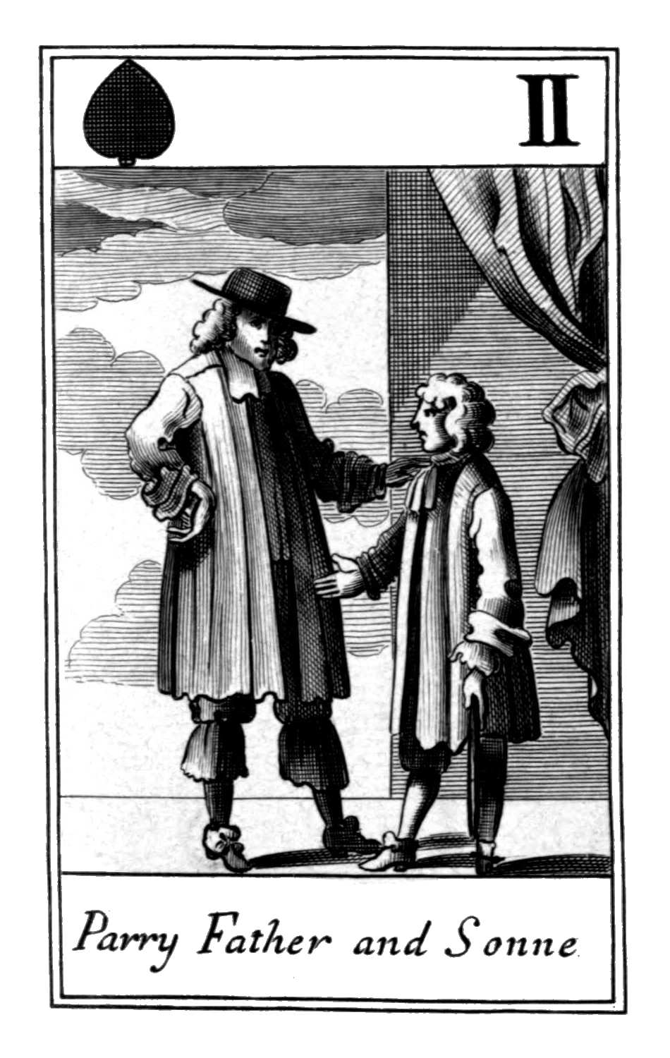 Two of Spades. Parry Father and Sonne