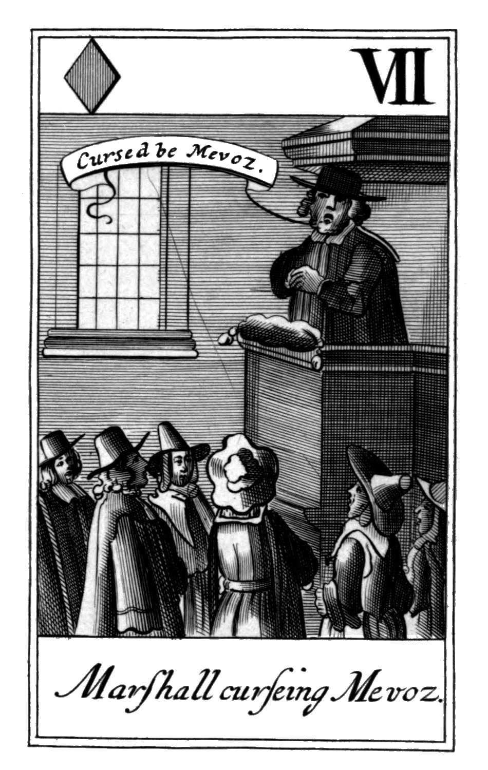 Seven of Diamonds. Marshall curseing
      Mevoz.