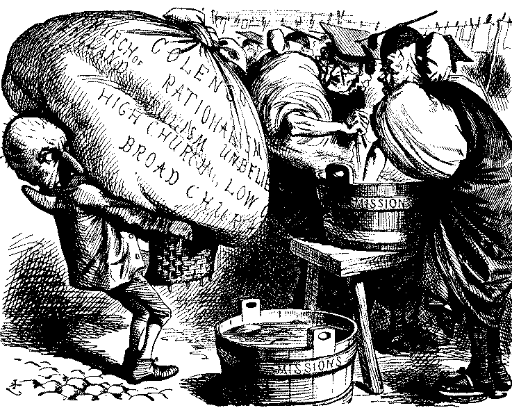 Mr. Punch in a cartoon