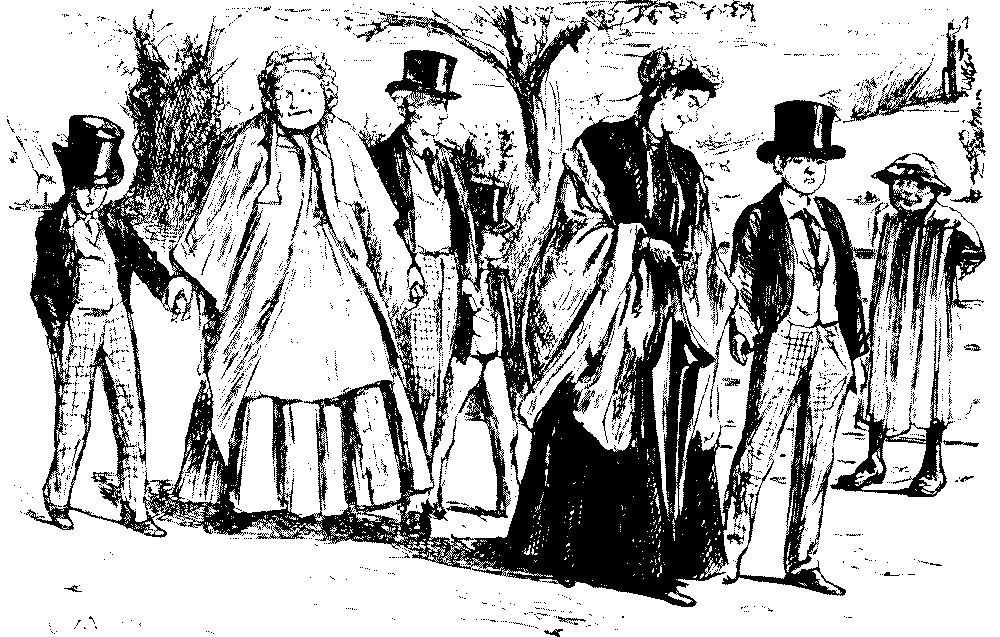 Group of boys with their nurses