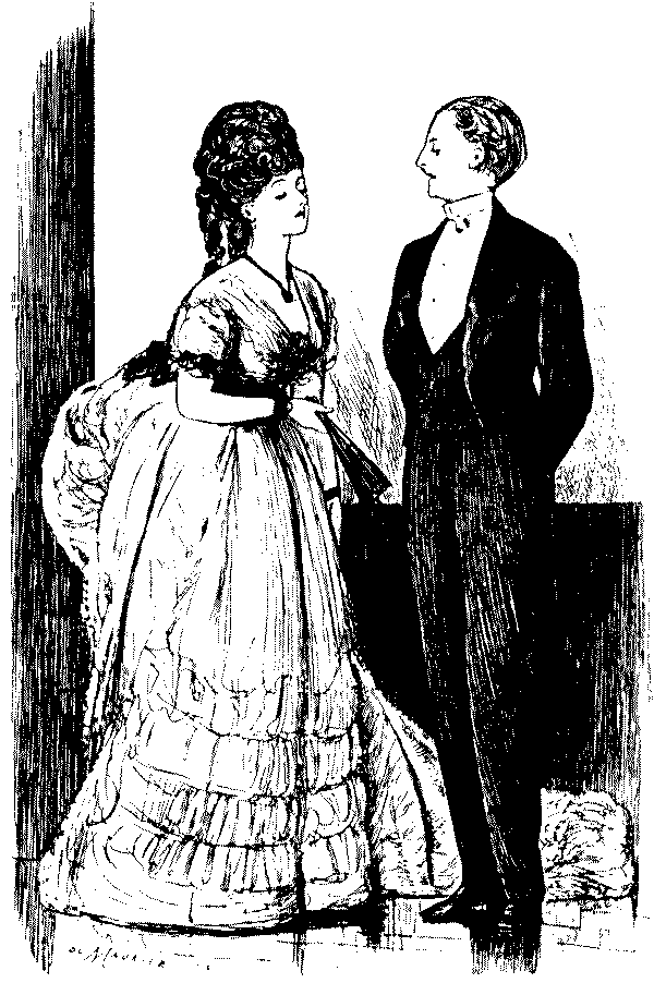 Man talking to lady
