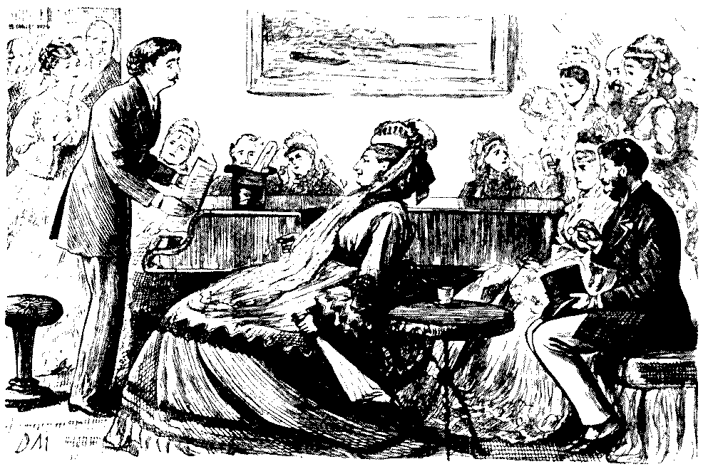 Drawing room scene