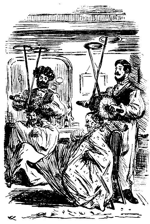 Hair brushing machines