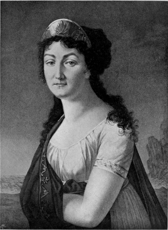 MADEMOISELLE RAUCOURT

From an engraving by Ruotte after the painting by Gros in the Collection
of Mr. A. M. Broadley