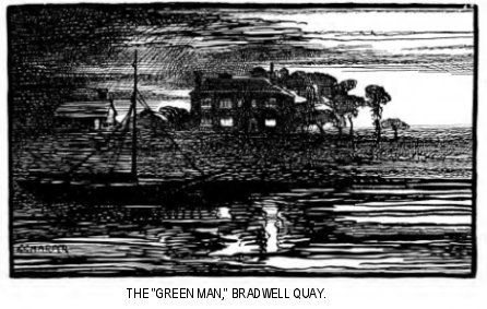 The “Green Man,” Bradwell Quay