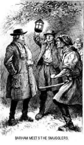 Barham meets the Smugglers