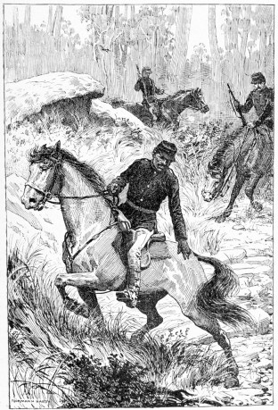 AN AUSTRALIAN NATIVE TRACKING.

(A Sketch from Life.)